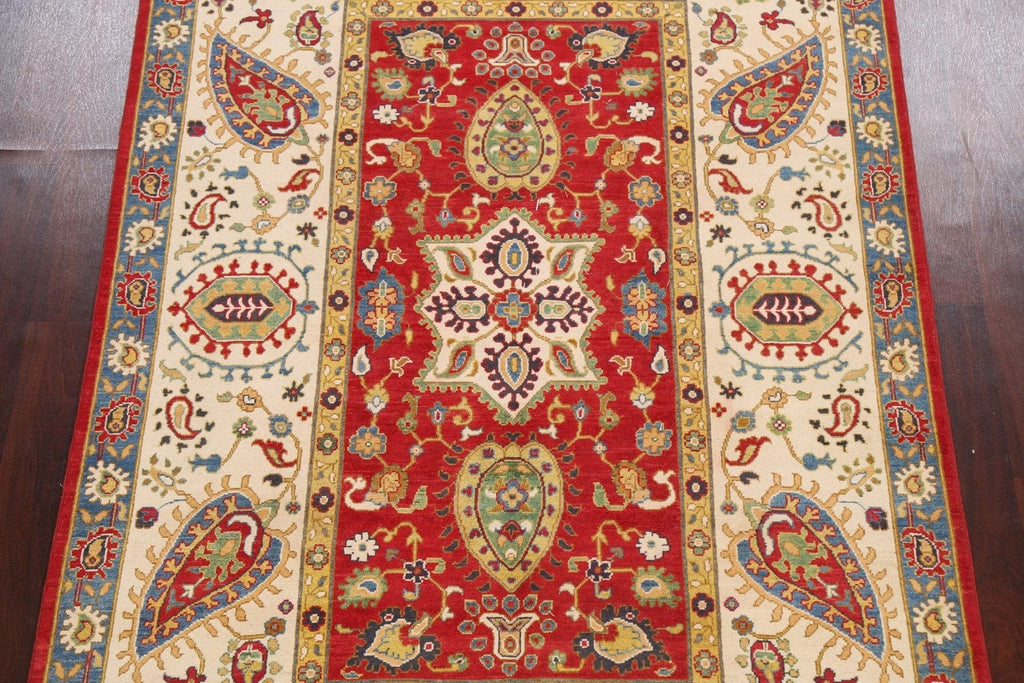 Floral Kazak Oriental Area Rug 6x9