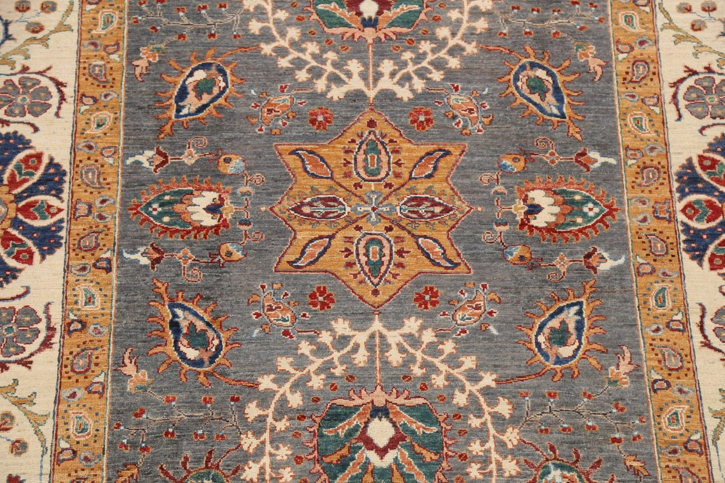 Floral Kazak Oriental Area Rug 7x10