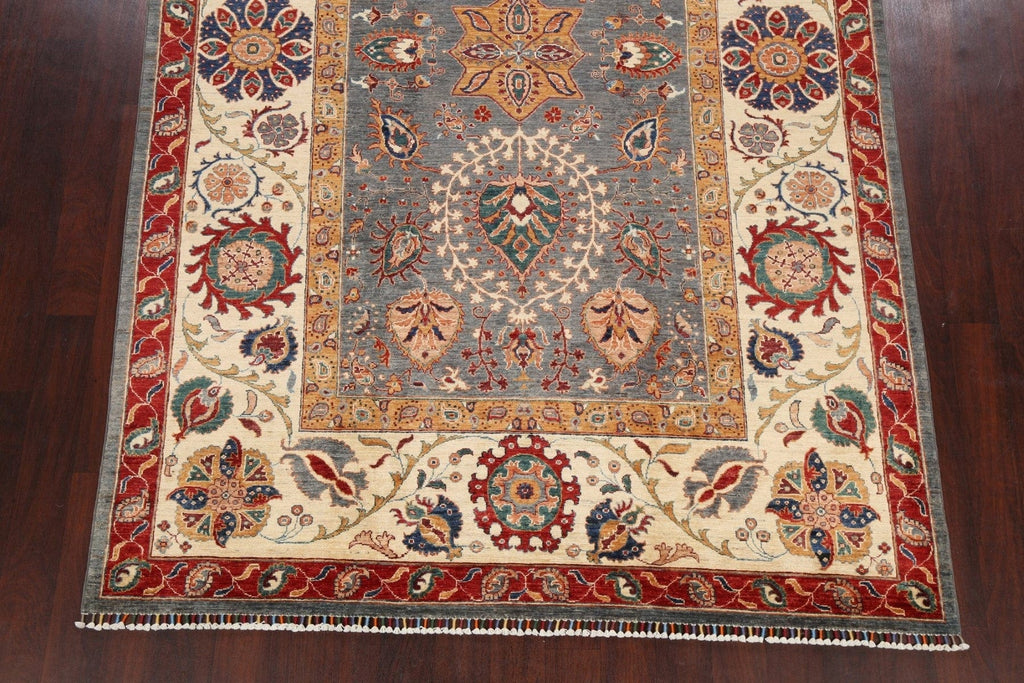 Floral Kazak Oriental Area Rug 7x10