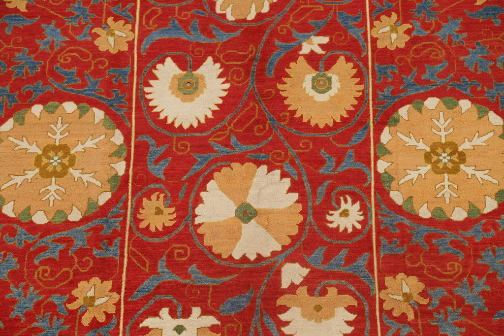 All-Over Floral Art & Craft Oriental Area Rug 7x10