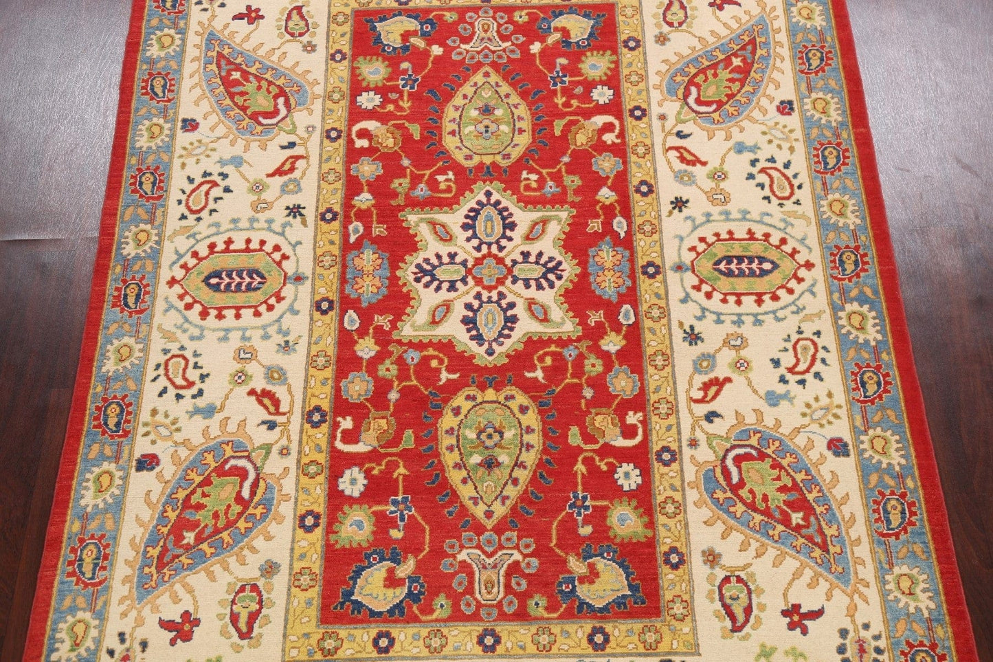 Floral Kazak Oriental Area Rug 7x10