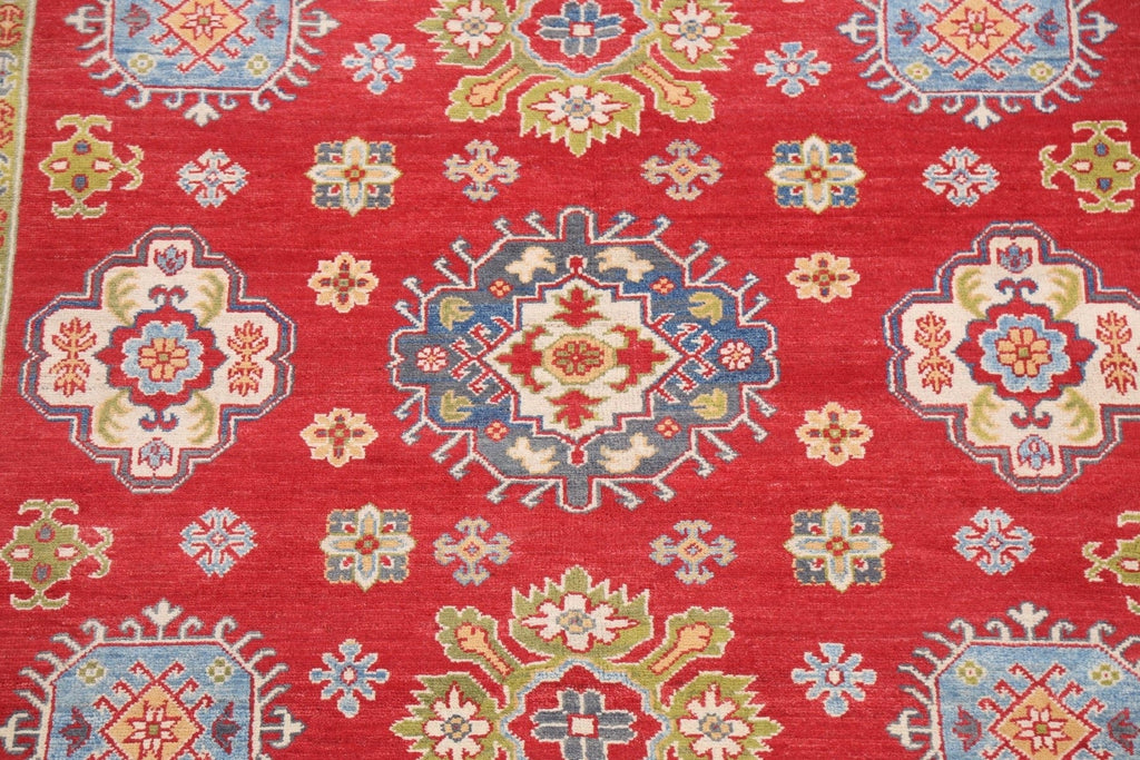 Geometric Kazak Oriental Area Rug 7x10