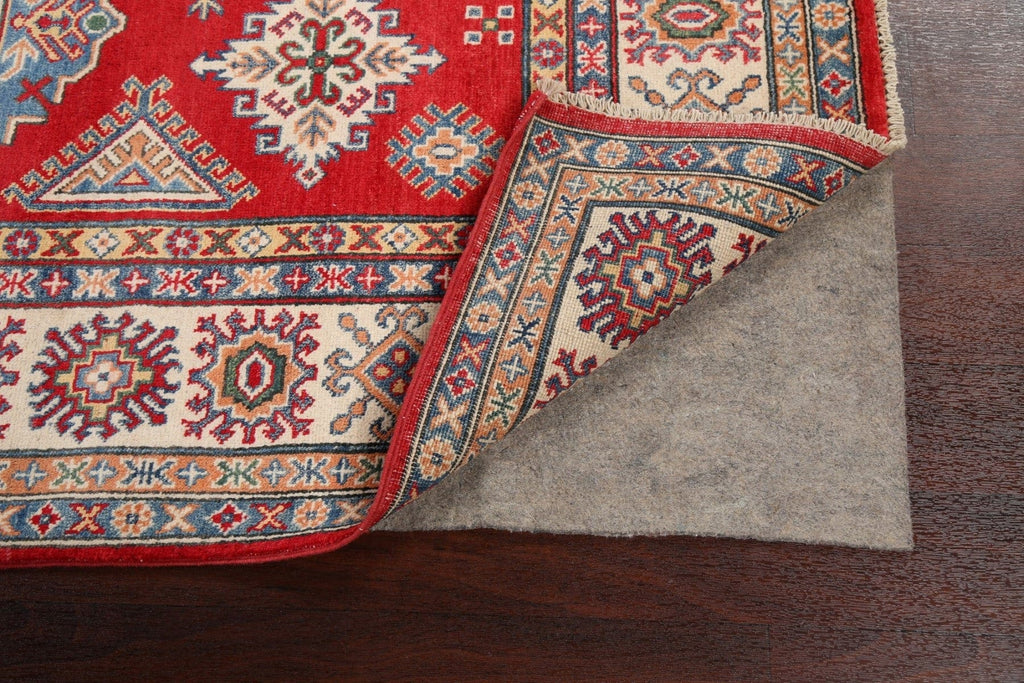 Geometric Kazak Oriental Area Rug 7x10