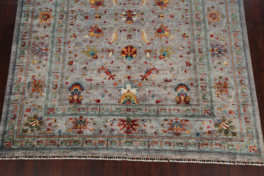 Vegetable Dye Floral Ziegler Oriental Area Rug 8x10