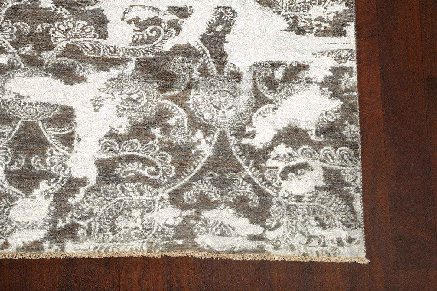 Vegetable Dye All-Over Floral Abstract Oriental Area Rug 6x9