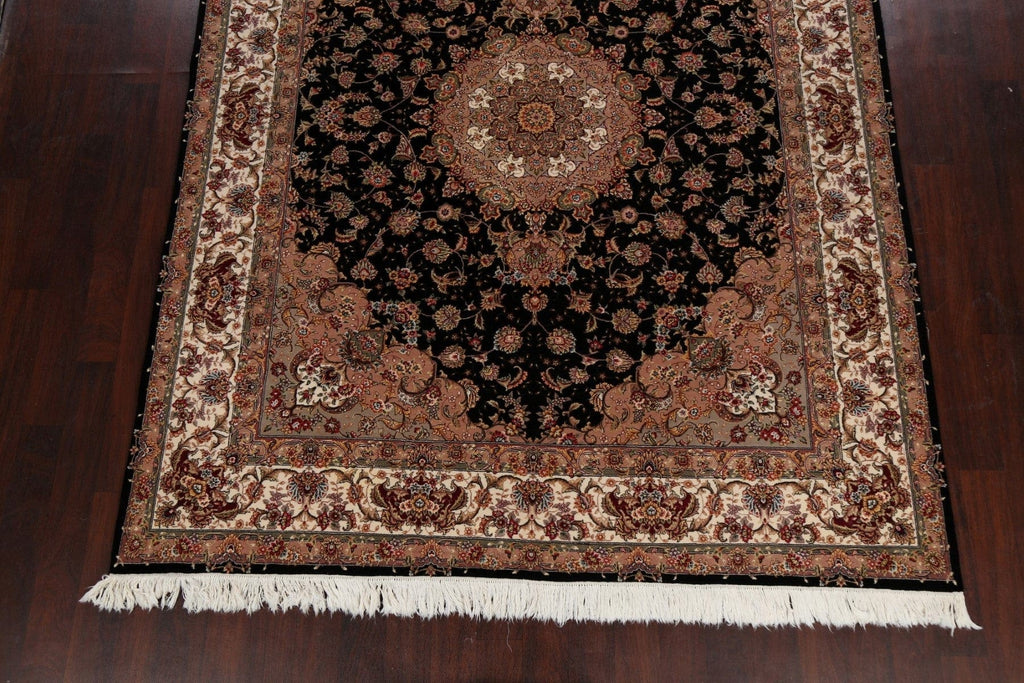 Vegetable Dye Floral Sino Tabriz Oriental Area Rug 8x10