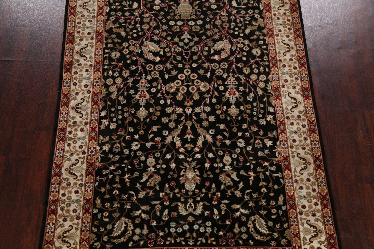 Floral Peshawar Chobi Oriental Area Rug 6x8