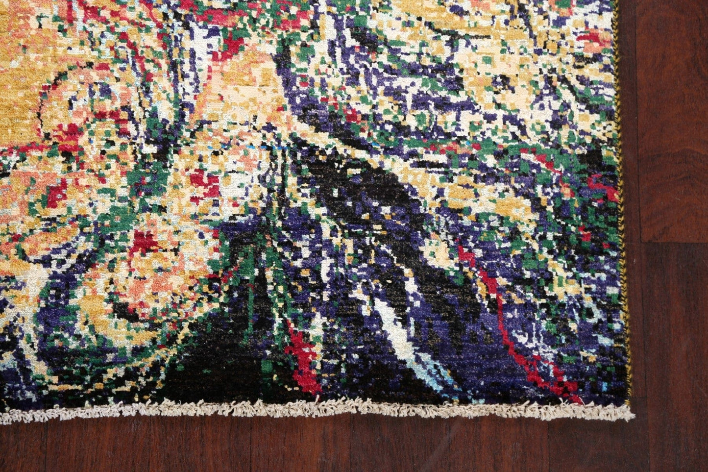 Artistic Modern Abstract Oriental Area Rug 4x6