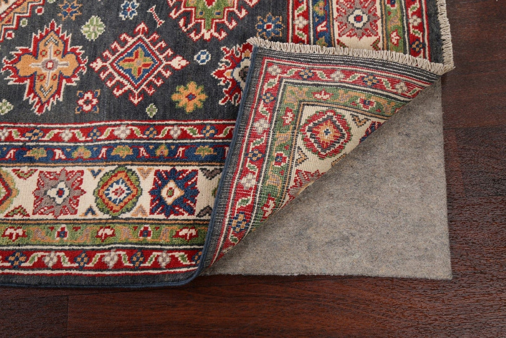 Geometric Kazak Oriental Area Rug 4x6