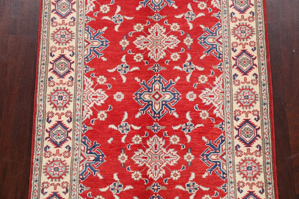 Geometric Kazak Oriental Area Rug 3x5