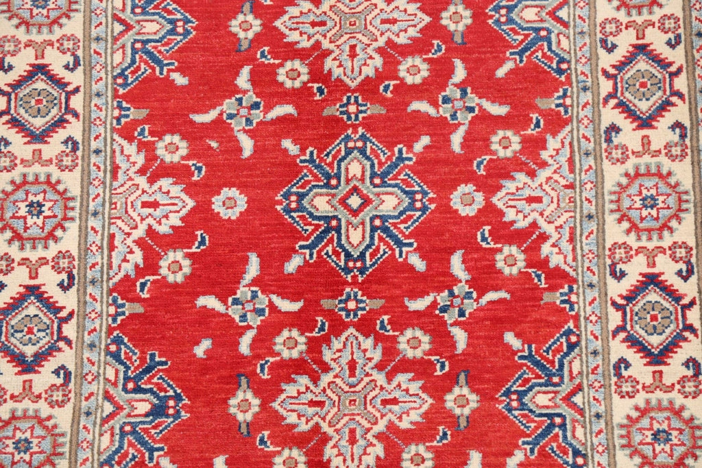 Geometric Kazak Oriental Area Rug 3x5