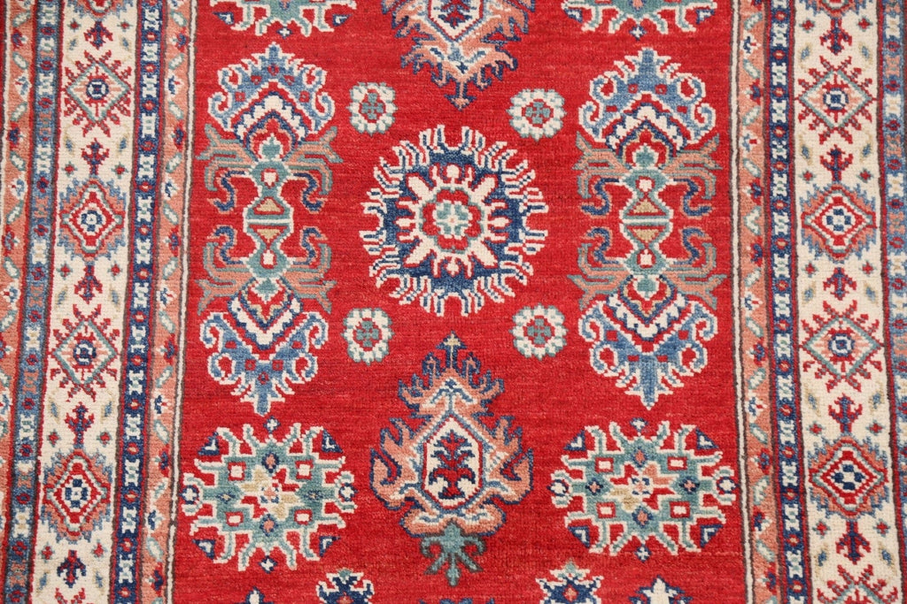 Geometric Kazak Oriental Area Rug 3x5