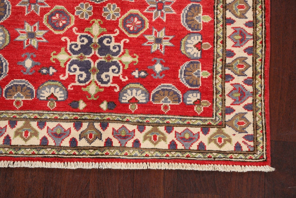 Geometric Kazak Oriental Area Rug 3x5