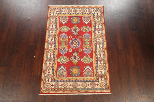 Geometric Kazak Oriental Area Rug 3x5