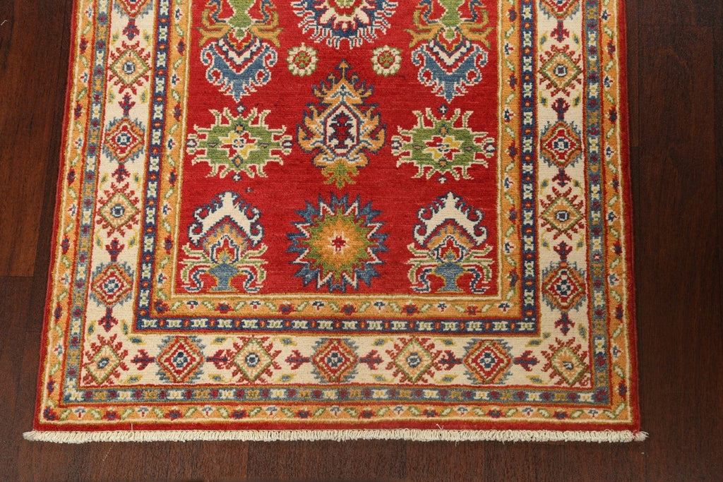 Geometric Kazak Oriental Area Rug 3x5