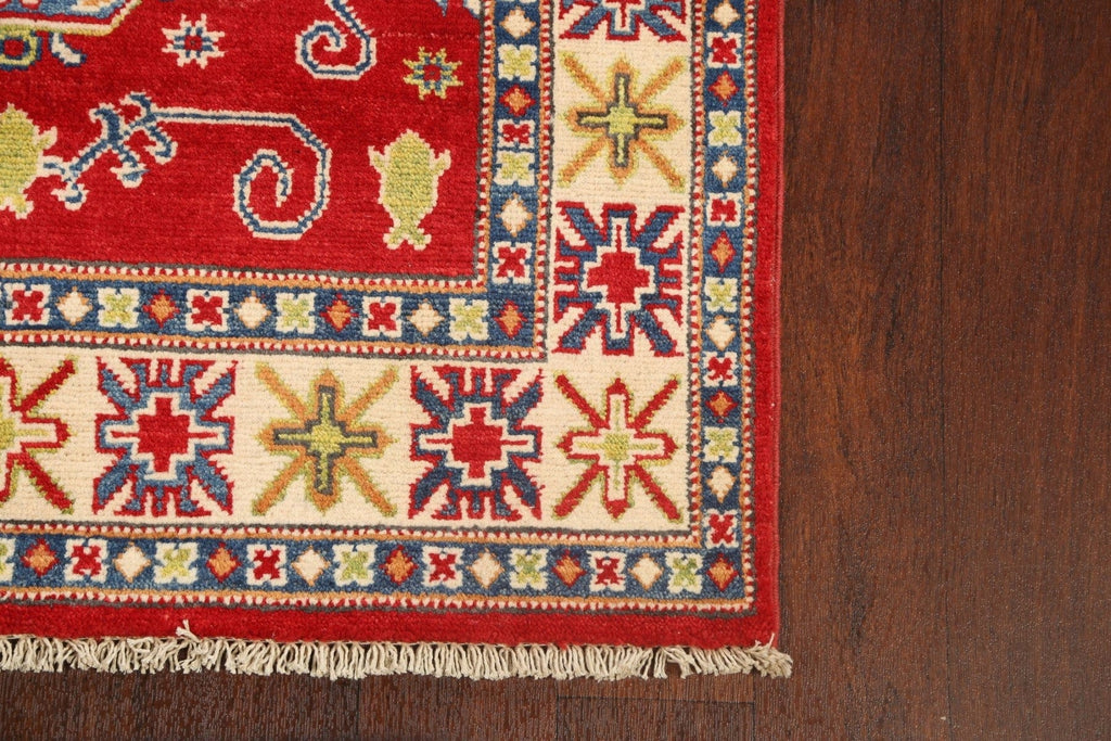 Geometric Kazak Oriental Area Rug 3x5