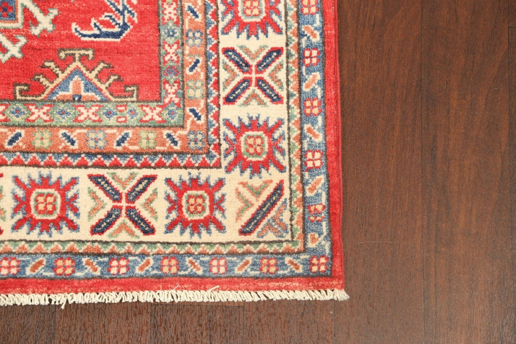 Geometric Kazak Oriental Area Rug 3x5