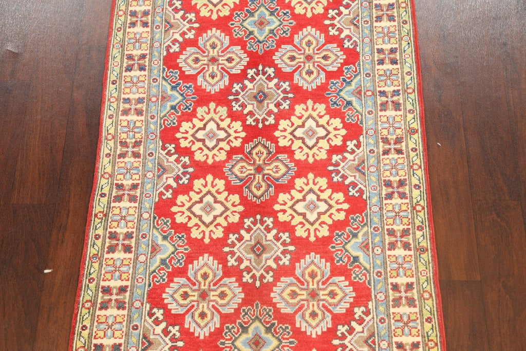 Geometric Kazak Oriental Area Rug 3x5