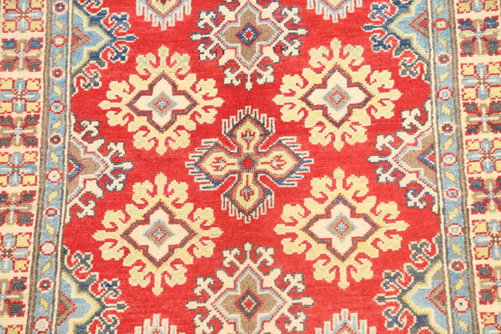 Geometric Kazak Oriental Area Rug 3x5