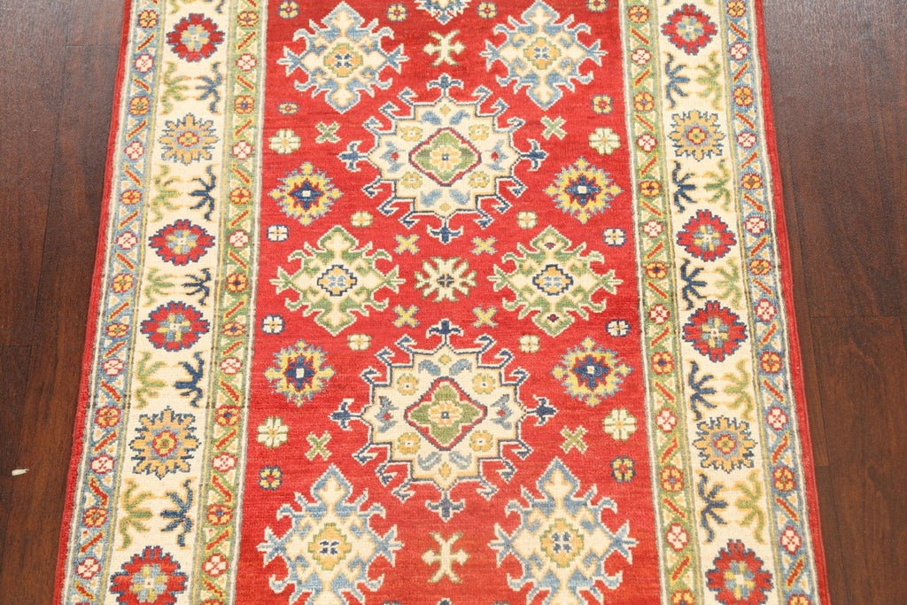 Geometric Kazak Oriental Area Rug 3x5