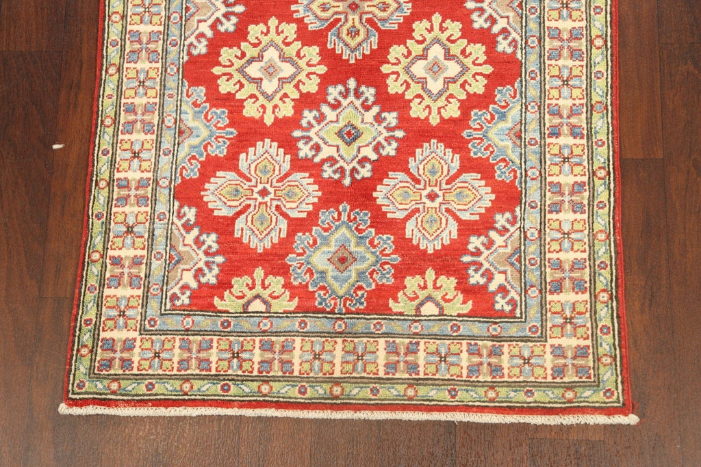 Geometric Kazak Oriental Area Rug 3x5