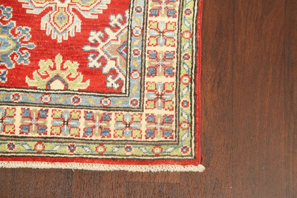 Geometric Kazak Oriental Area Rug 3x5