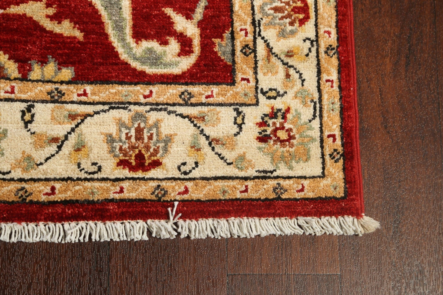 Vegetable Dye Floral Ziegler Oriental Runner Rug 3x10