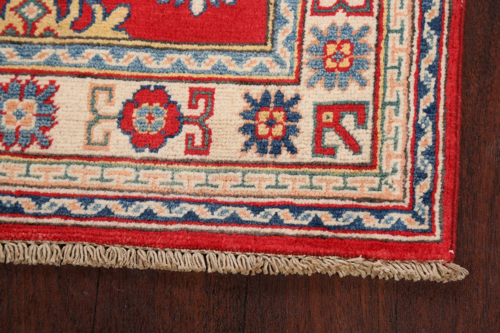 Geometric Kazak Oriental Area Rug 3x6