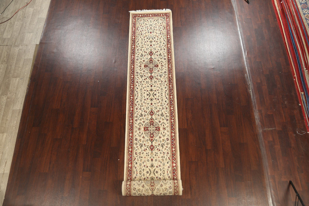 Vegetable Dye Floral Ziegler Oriental Runner Rug 3x20