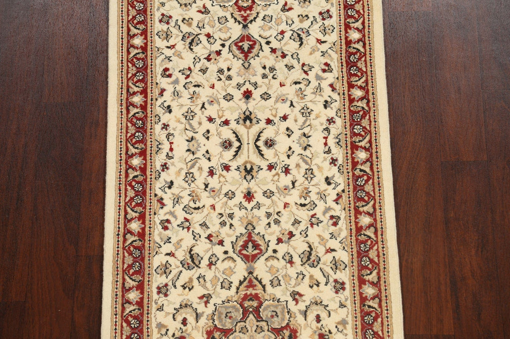 Vegetable Dye Floral Ziegler Oriental Runner Rug 3x20