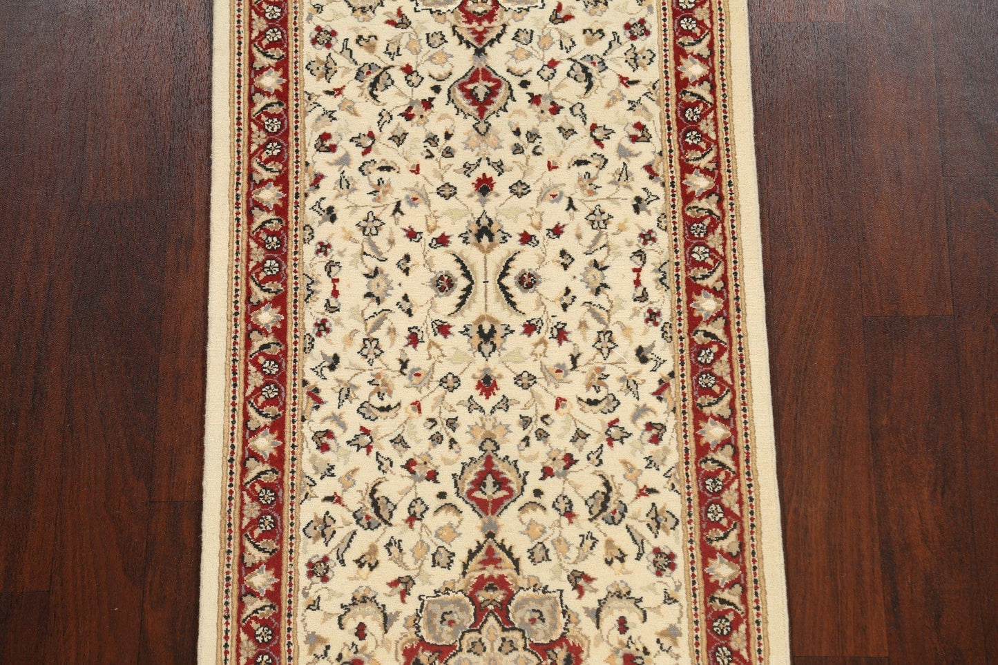 Vegetable Dye Floral Ziegler Oriental Runner Rug 3x20