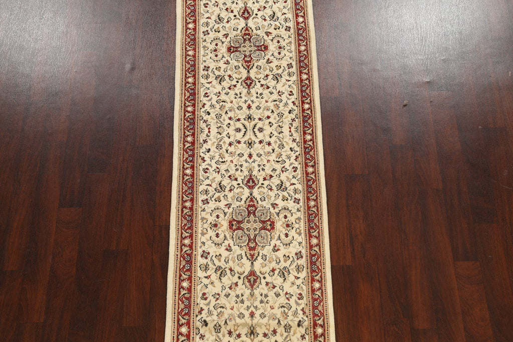 Vegetable Dye Floral Ziegler Oriental Runner Rug 3x20