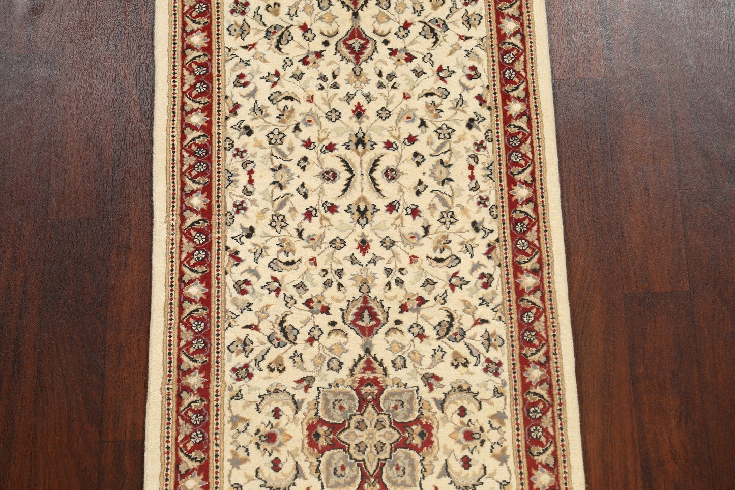 Vegetable Dye Floral Ziegler Oriental Runner Rug 3x20