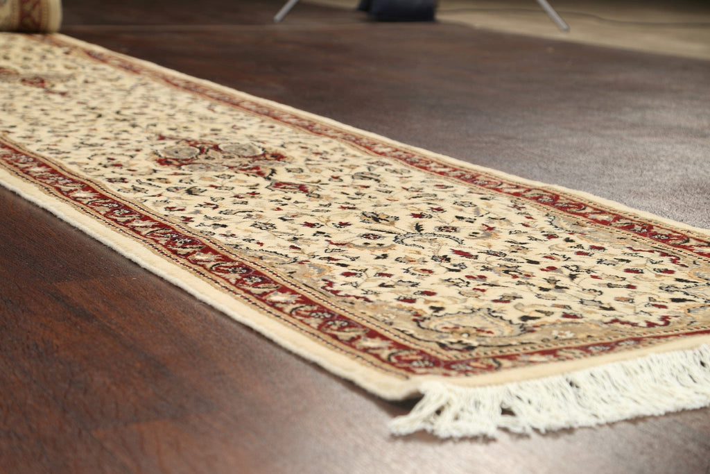 Vegetable Dye Floral Ziegler Oriental Runner Rug 3x20