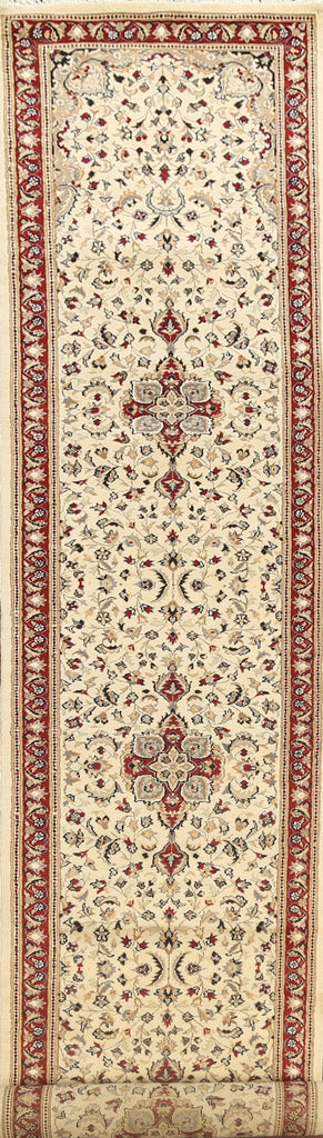 Vegetable Dye Floral Ziegler Oriental Runner Rug 3x20