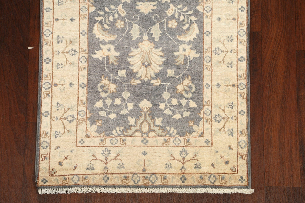 Vegetable Dye Floral Ziegler Oriental Runner Rug 3x10