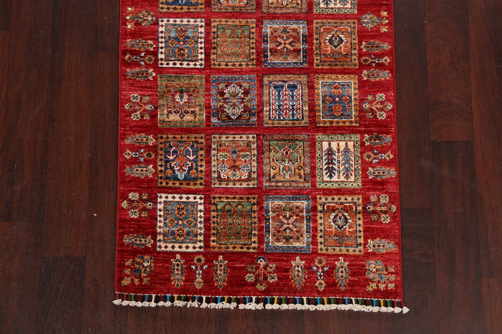 Garden Design Kazak Oriental Runner Rug 3x9