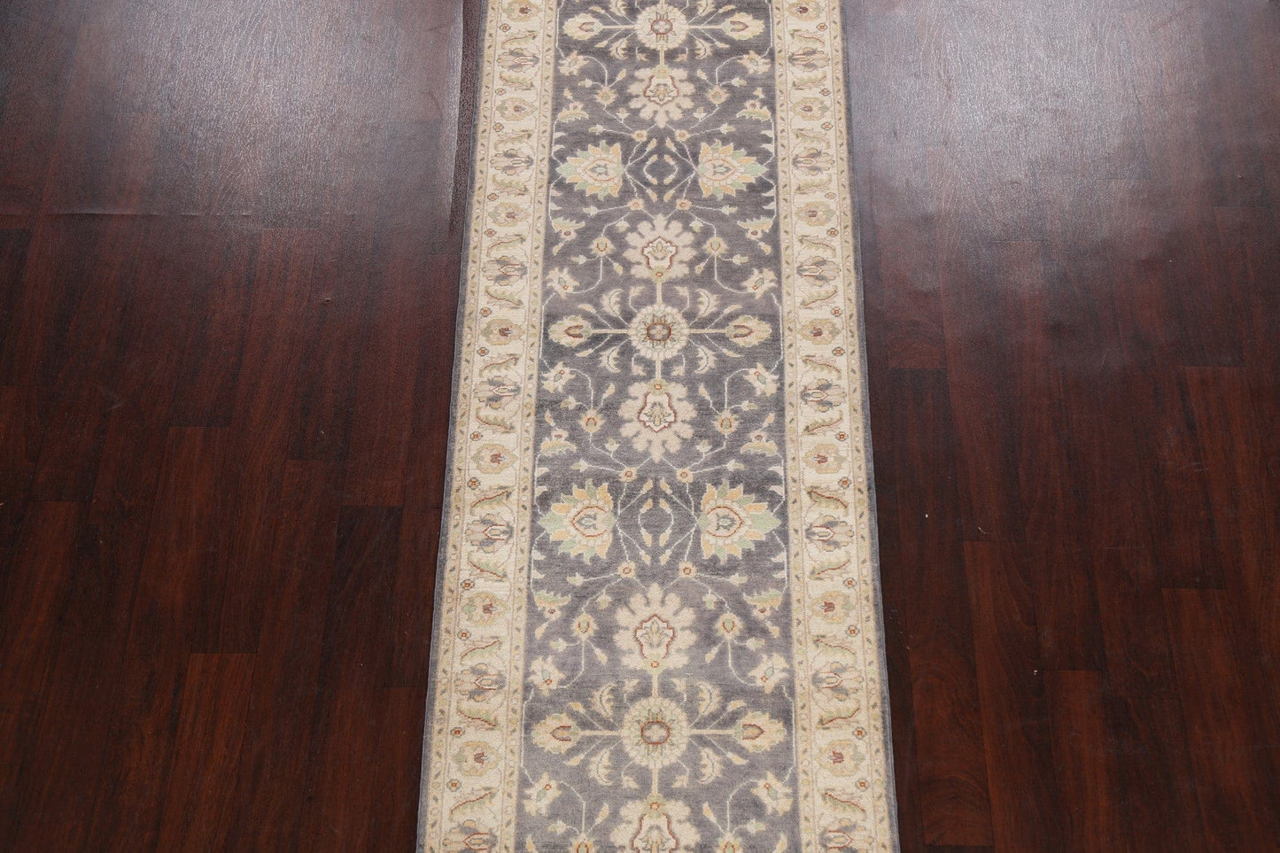 Vegetable Dye Floral Ziegler Oriental Runner Rug 3x10