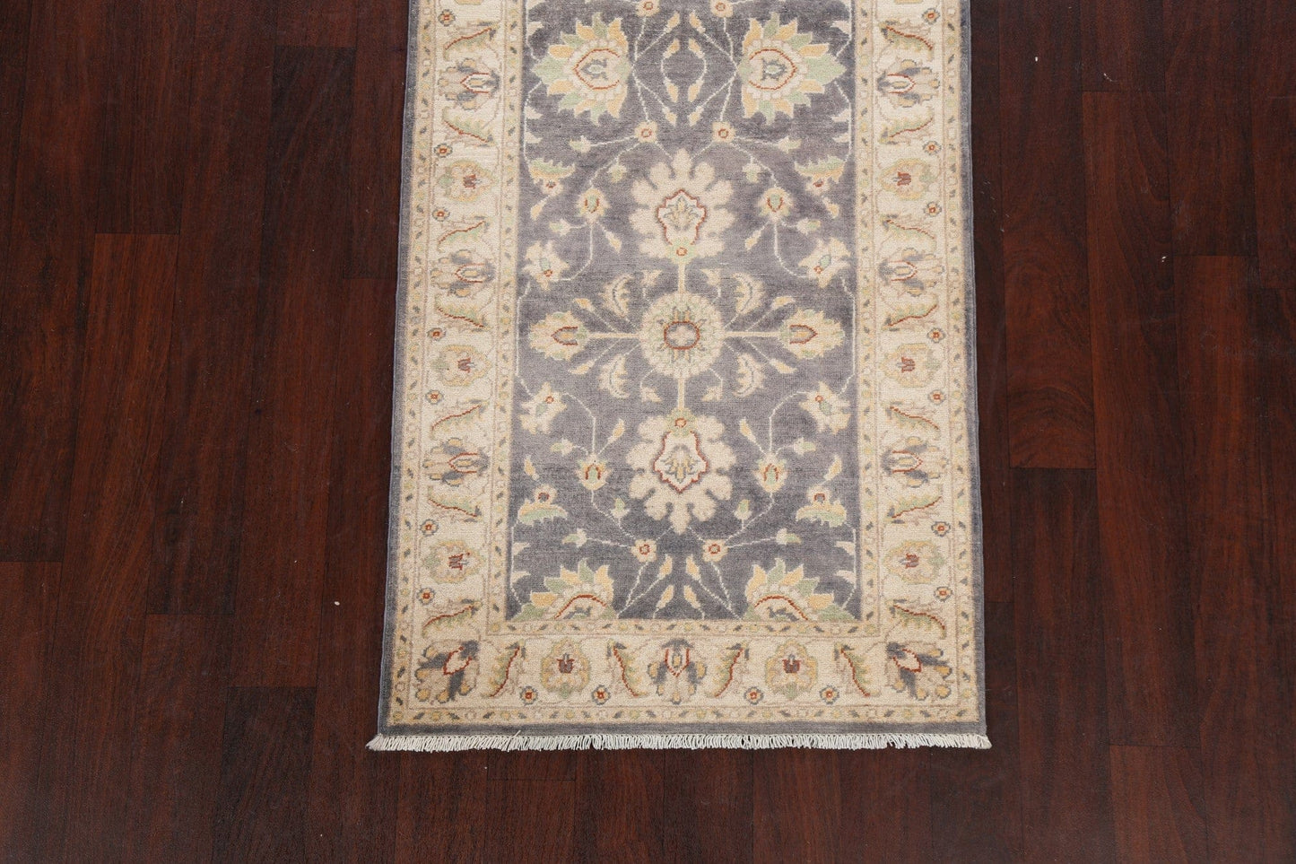 Vegetable Dye Floral Ziegler Oriental Runner Rug 3x10