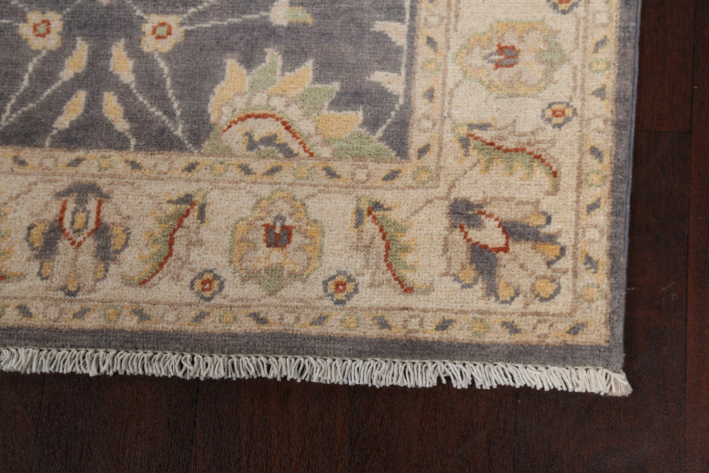 Vegetable Dye Floral Ziegler Oriental Runner Rug 3x10