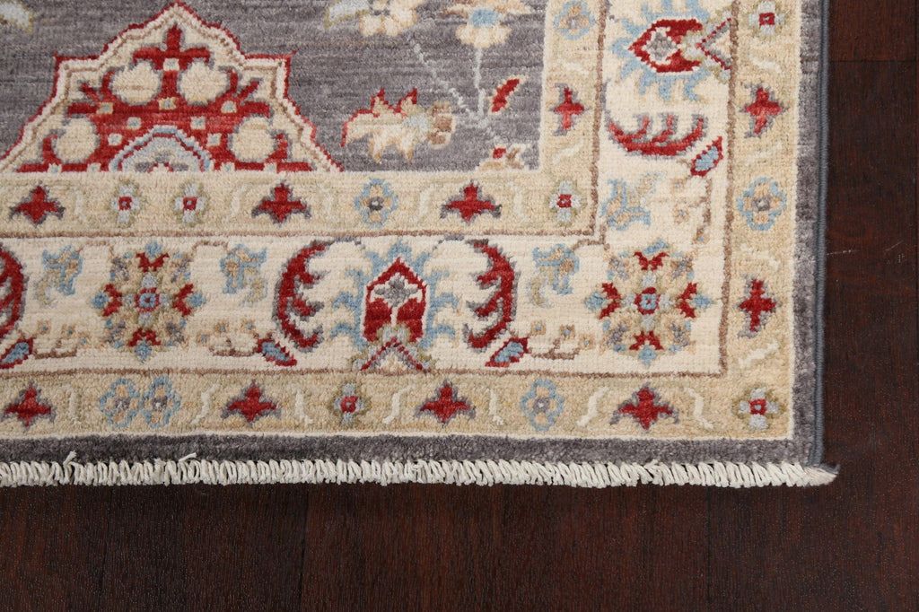 Vegetable Dye Floral Ziegler Oriental Runner Rug 3x10