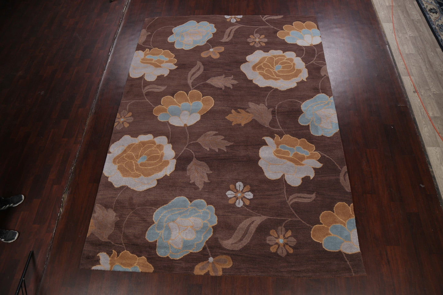 Floral Area Rug 8x11