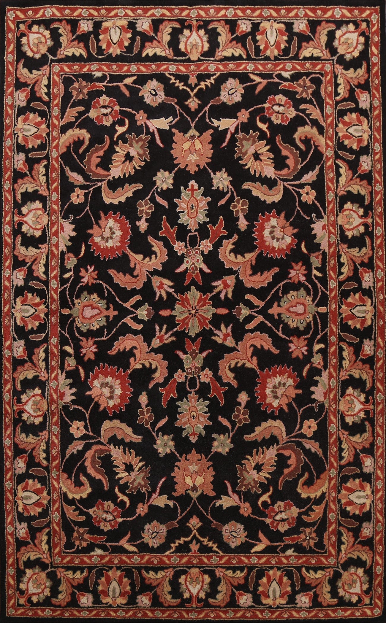 Floral Area Rug 8x11