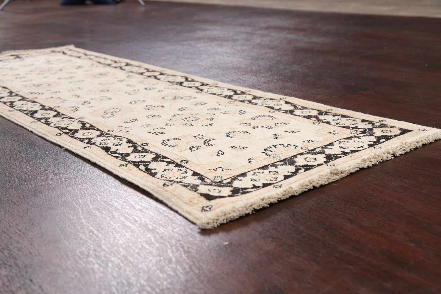 Vegetable Dye Peshawar Chobi Oriental Runner Rug 2x6