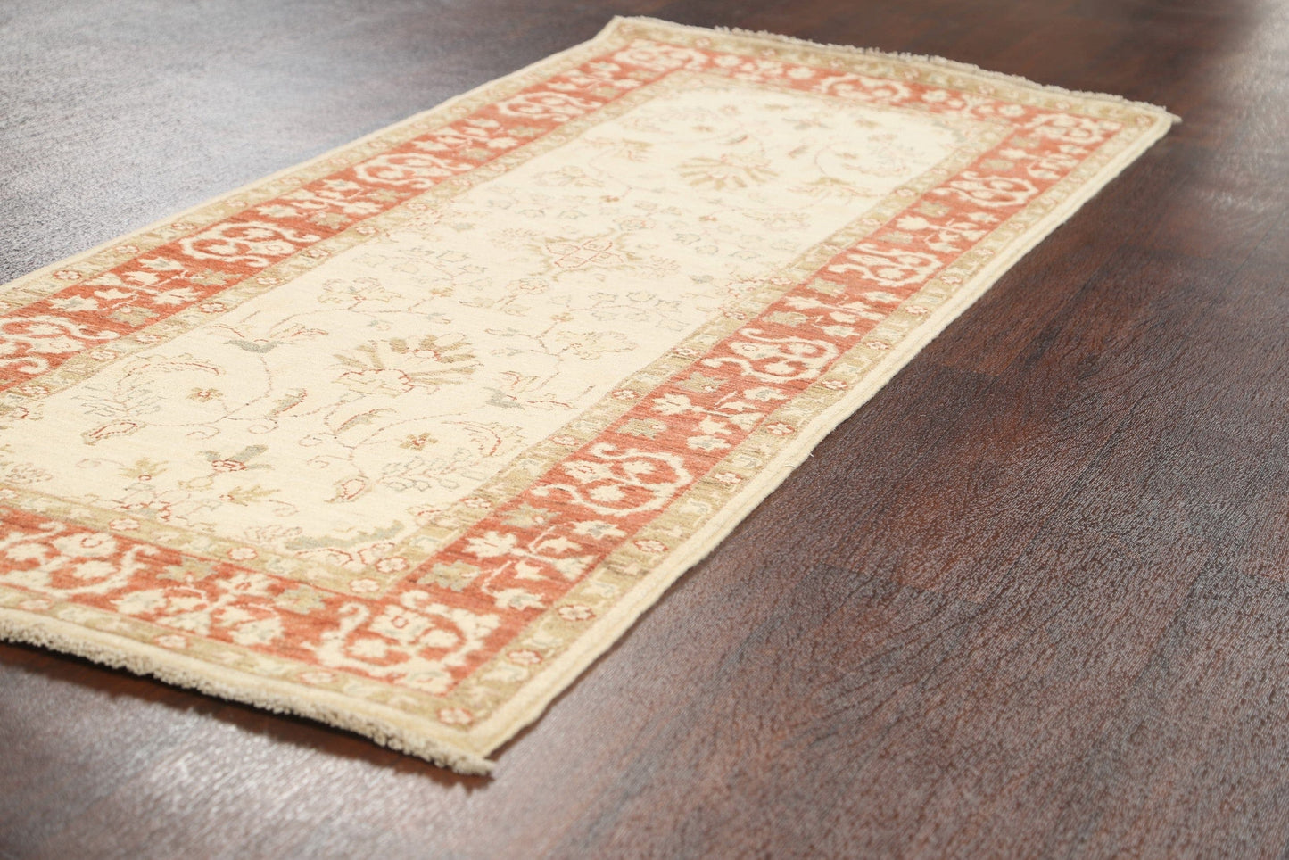 Floral Peshawar Chobi Oriental Area Rug 3x6