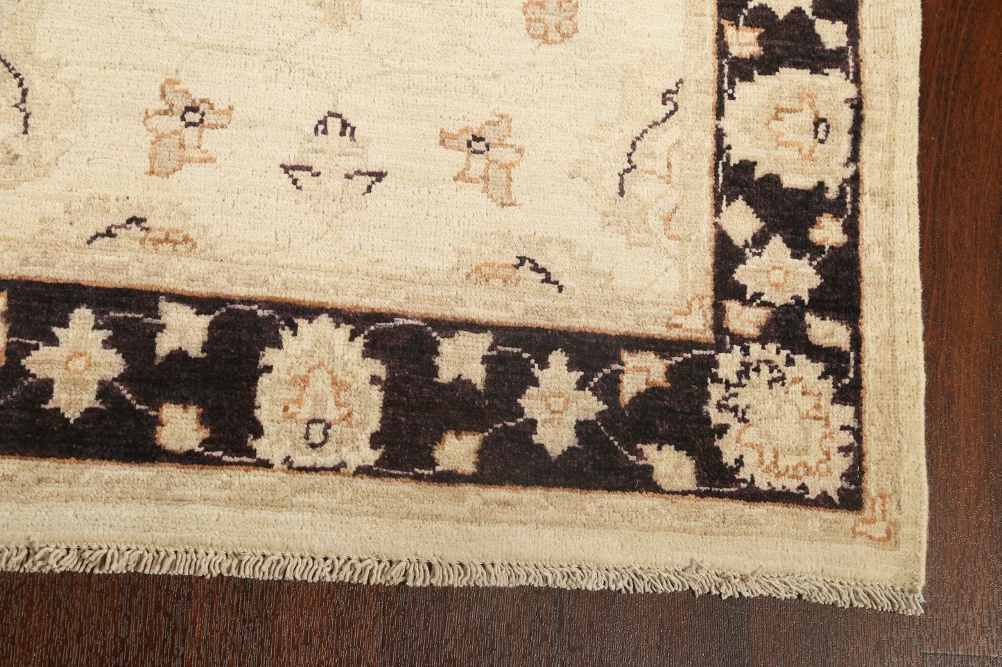 Vegetable Dye Peshawar Chobi Oriental Runner Rug 3x8