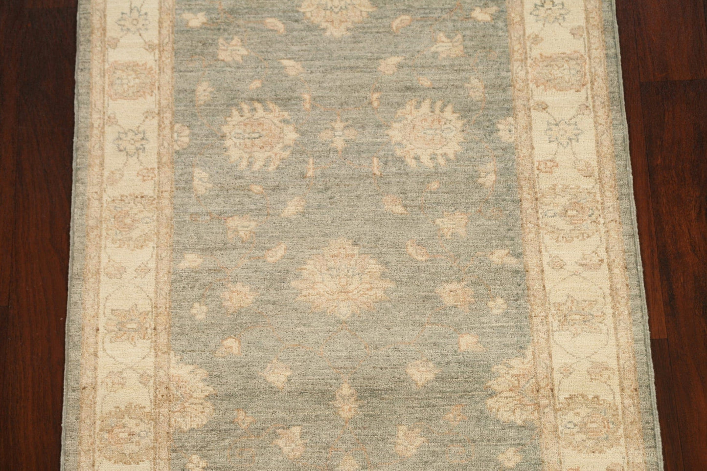 Vegetable Dye Peshawar Chobi Oriental Runner Rug 3x10