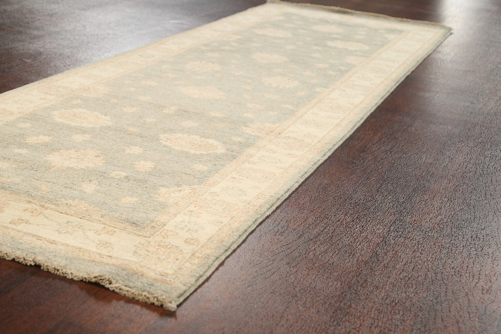 Vegetable Dye Peshawar Chobi Oriental Runner Rug 3x10