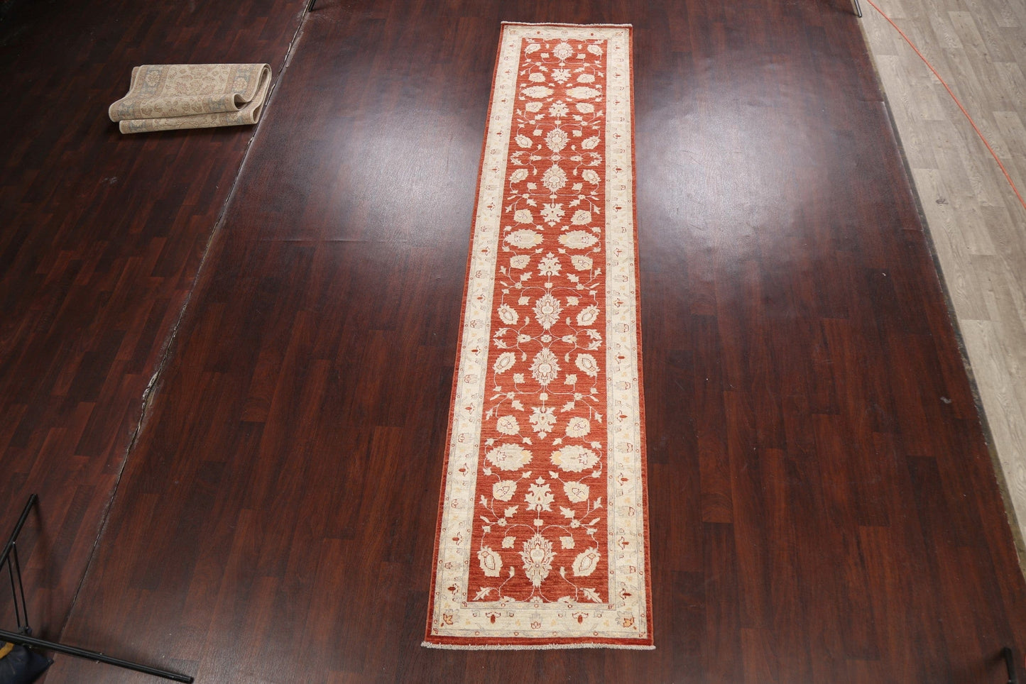 Vegetable Dye Peshawar Chobi Oriental Runner Rug 3x12