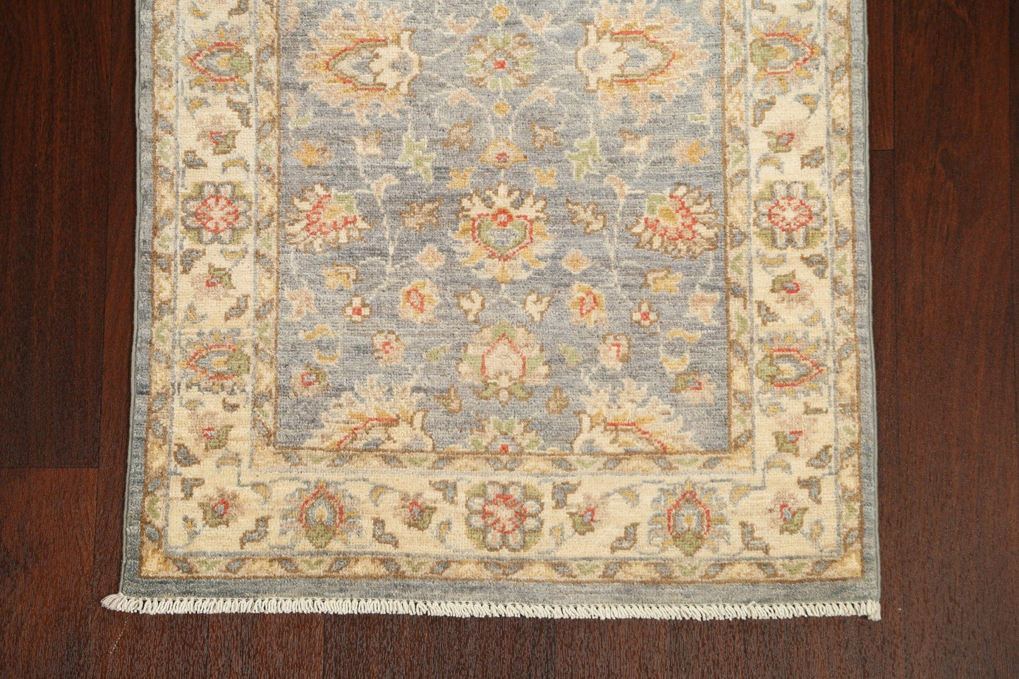 Vegetable Dye Peshawar Chobi Oriental Runner Rug 3x10